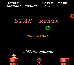 Star Remix Title Screen